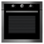 ميديا فرن كهربائي مدمج , 70 لتر , أسود, 65CME10104