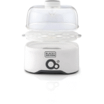 بلاك اند ديكر طباخة بيض - ابيض، 6 بيضات، EG200-B5