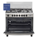 ESSENTIAL90GG5TCIX فرن بمباني 60×90 خفيف